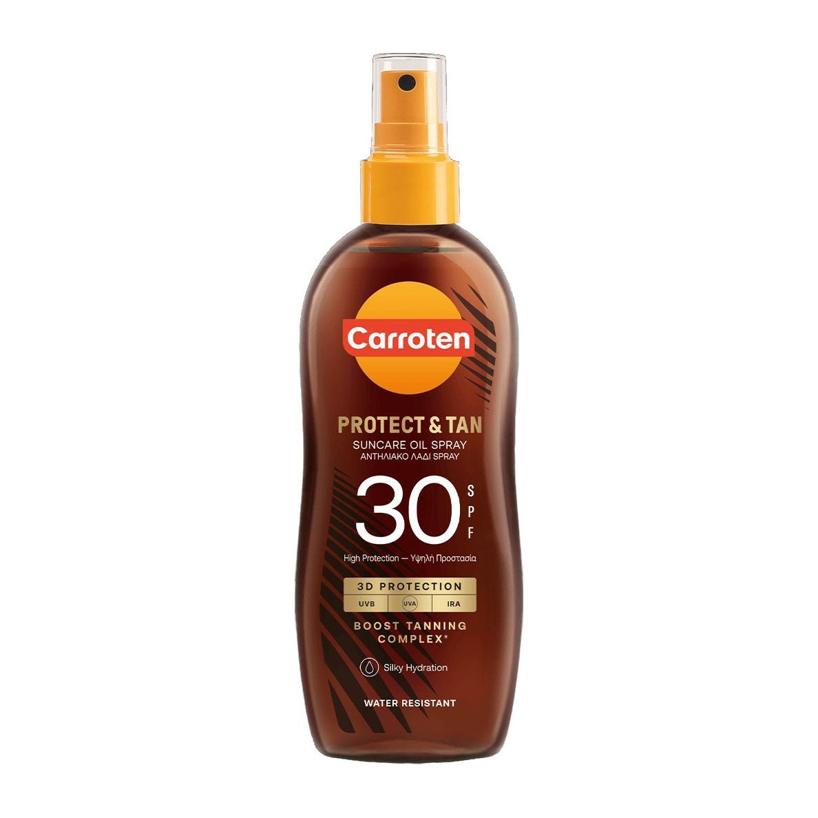 Carroten Protect & Tan SPF 30 Suncare Oil Spray - 150ml - Bloom Pharmacy