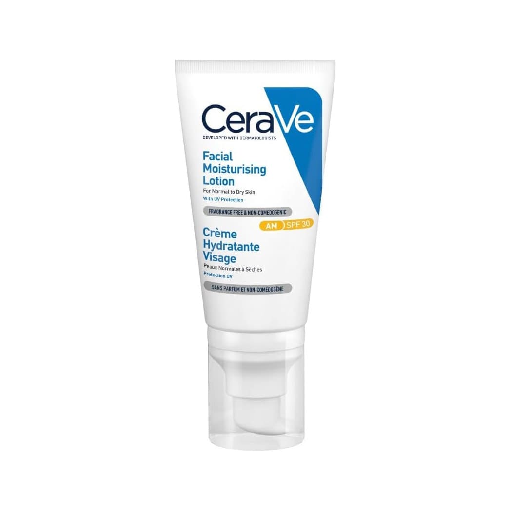 Cerave Facial Am SPF 30 Moisturizing Lotion For Normal to Dry Skin - 52ml - Bloom Pharmacy