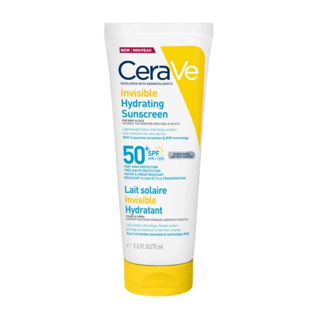 Cerave Invisible Hydrating SPF 50+ Sunscreen - 75ml - Bloom Pharmacy