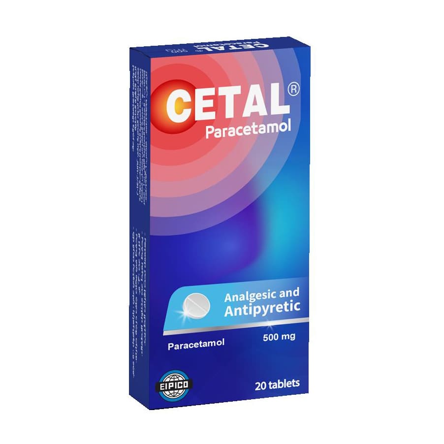 Cetal 500 mg - 20 Tablets - Bloom Pharmacy