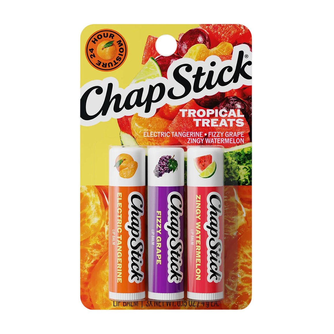 ChapStick Tropical Treats Variety Lip Balm - 3 Pcs - Bloom Pharmacy