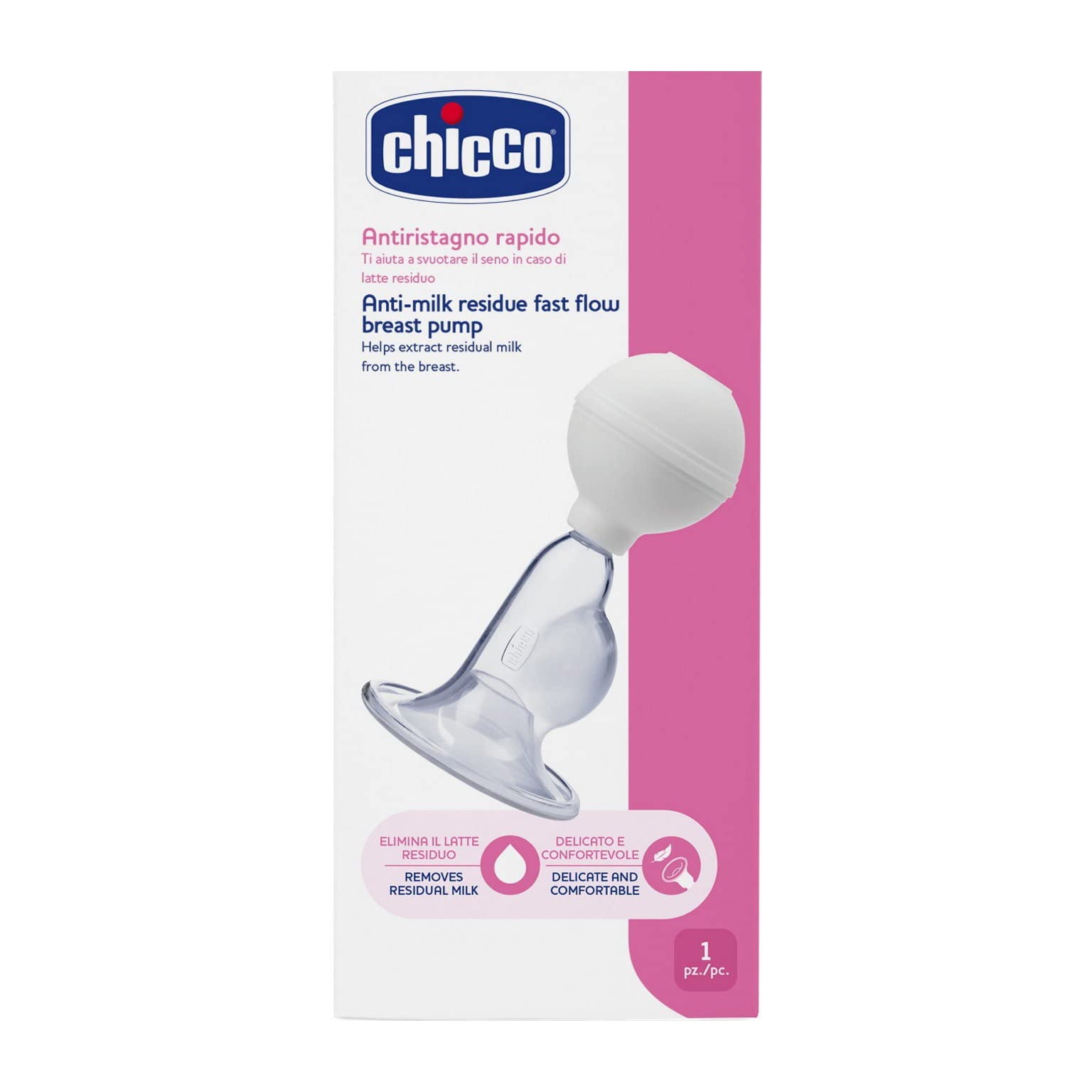 Chicco Anti Milk Residue Fast Flow Breast Pump - Bloom Pharmacy