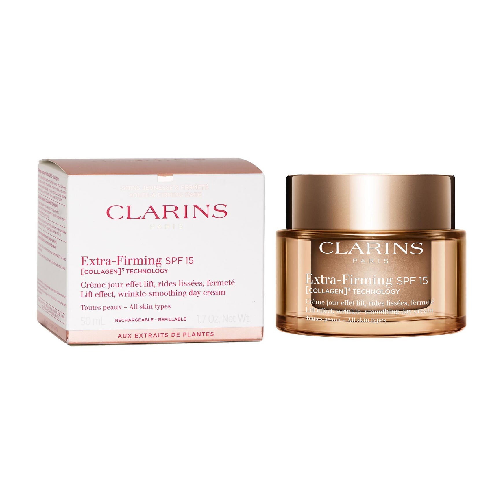 Clarins Extra-Firming Day SPF 15 Day Cream - 50ml - Bloom Pharmacy