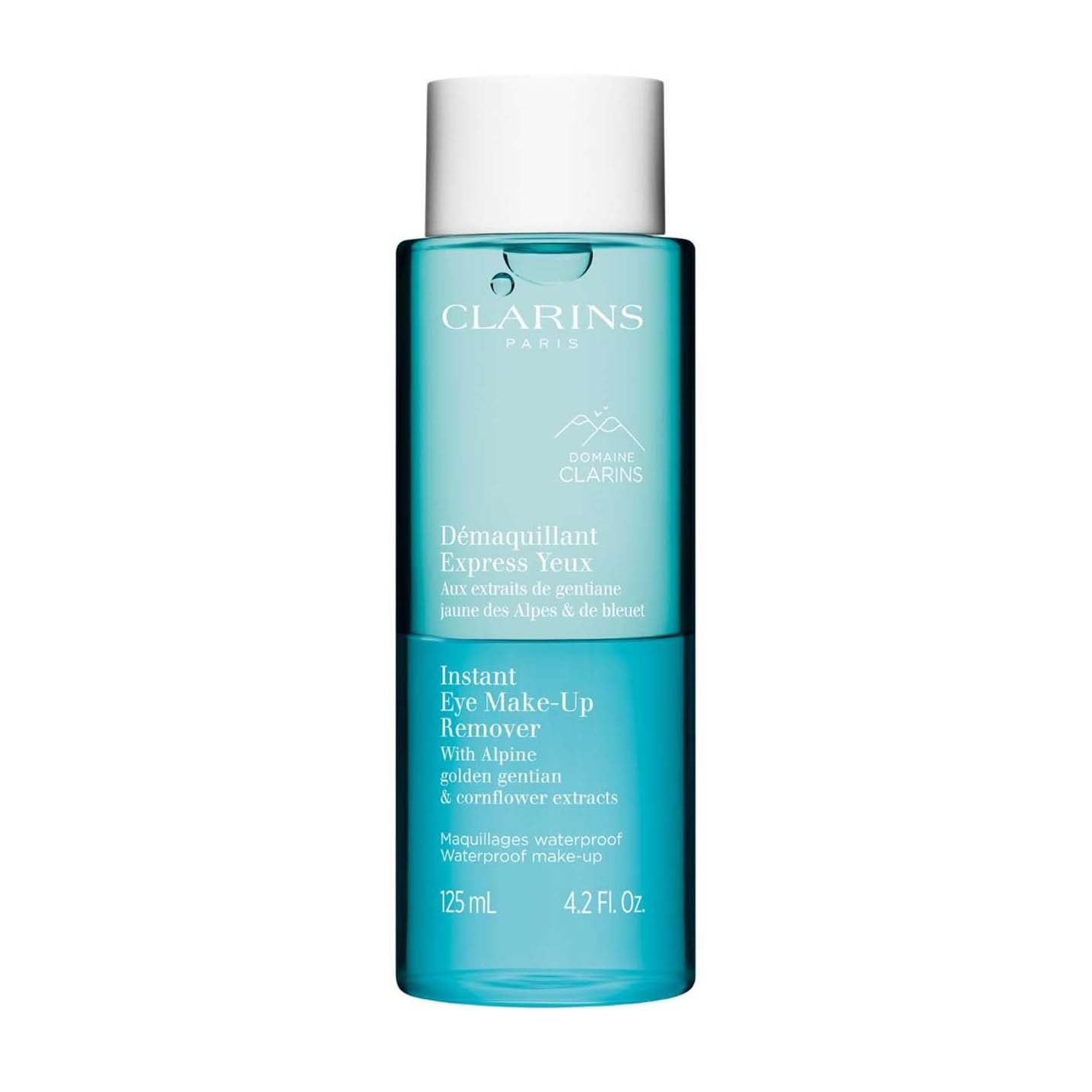 Clarins Instant Eye Makeup Remover For Sensitive Eyes - 125ml - Bloom Pharmacy