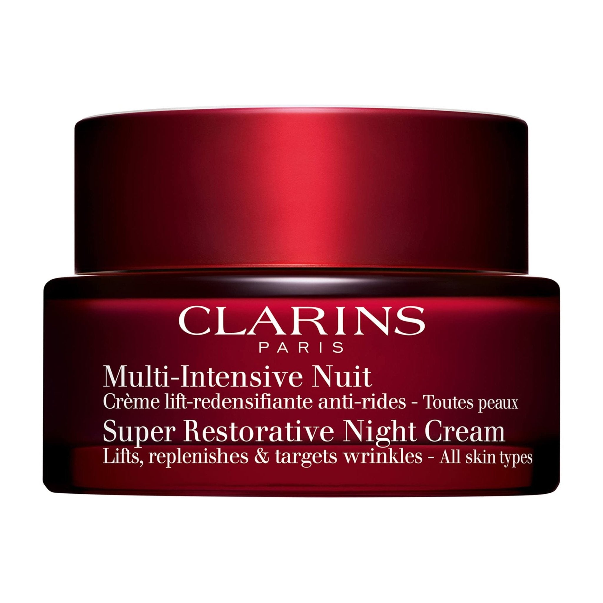 Clarins Super Restorative Night Cream All Skin Types - 50ml - Bloom Pharmacy