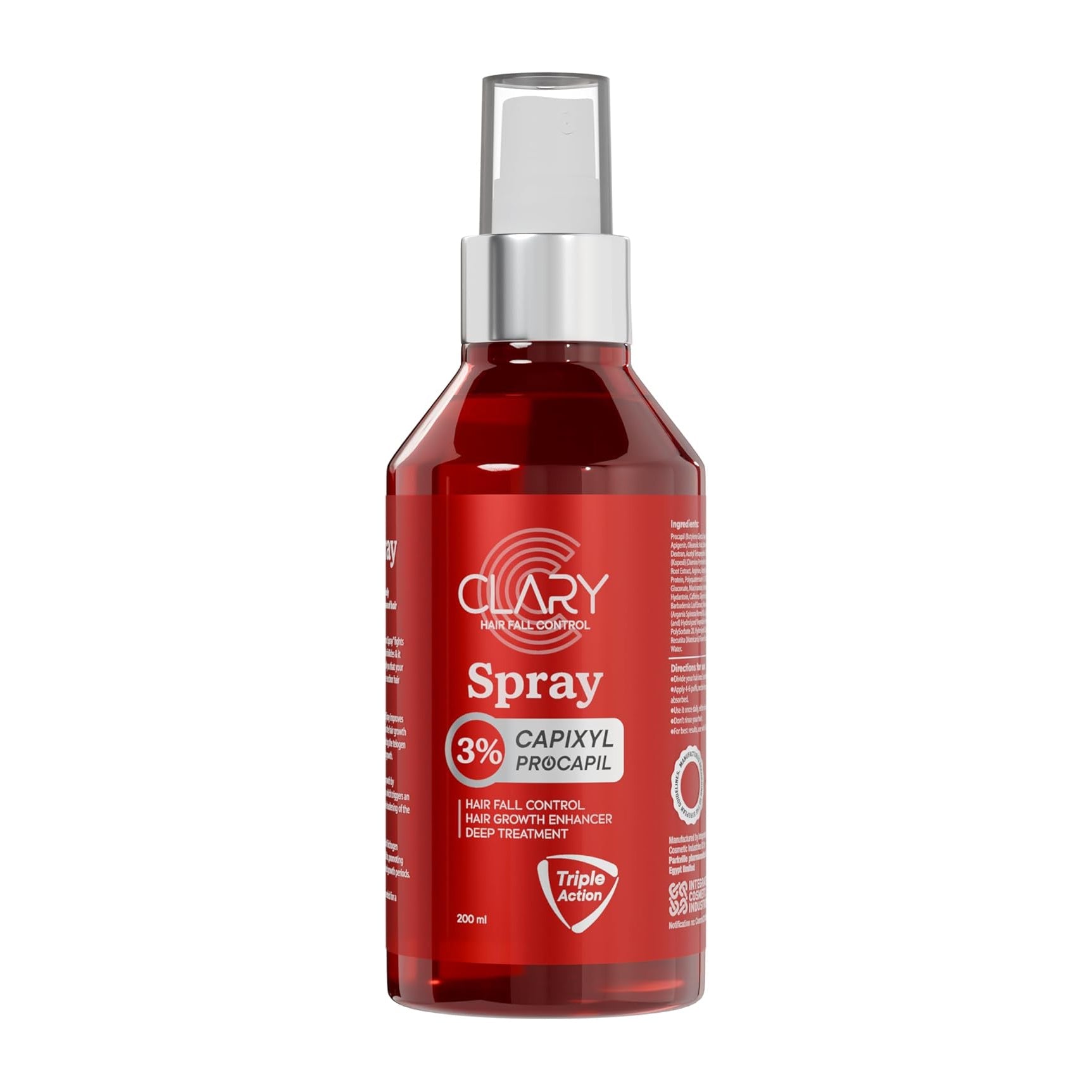 Clary Fall Control Hair Spray - 200ml - Bloom Pharmacy