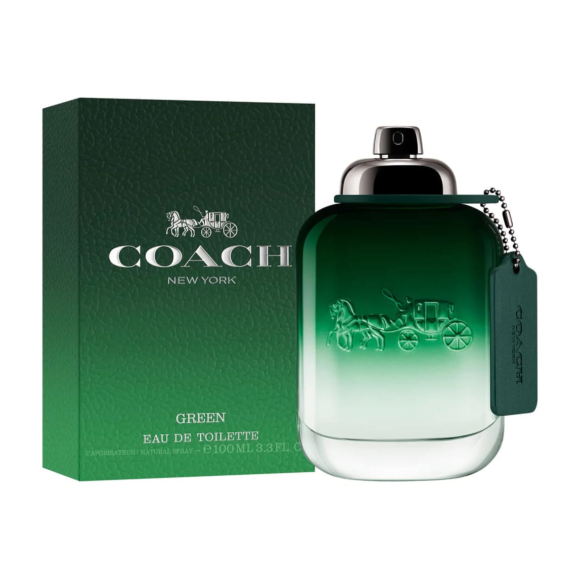 Coach Green EDT For Men - 100ml - Bloom Pharmacy