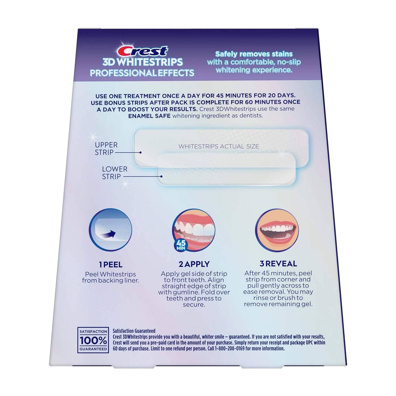 Crest 3D Whitestrips Professional Effects - 44 Strips - Bloom Pharmacy