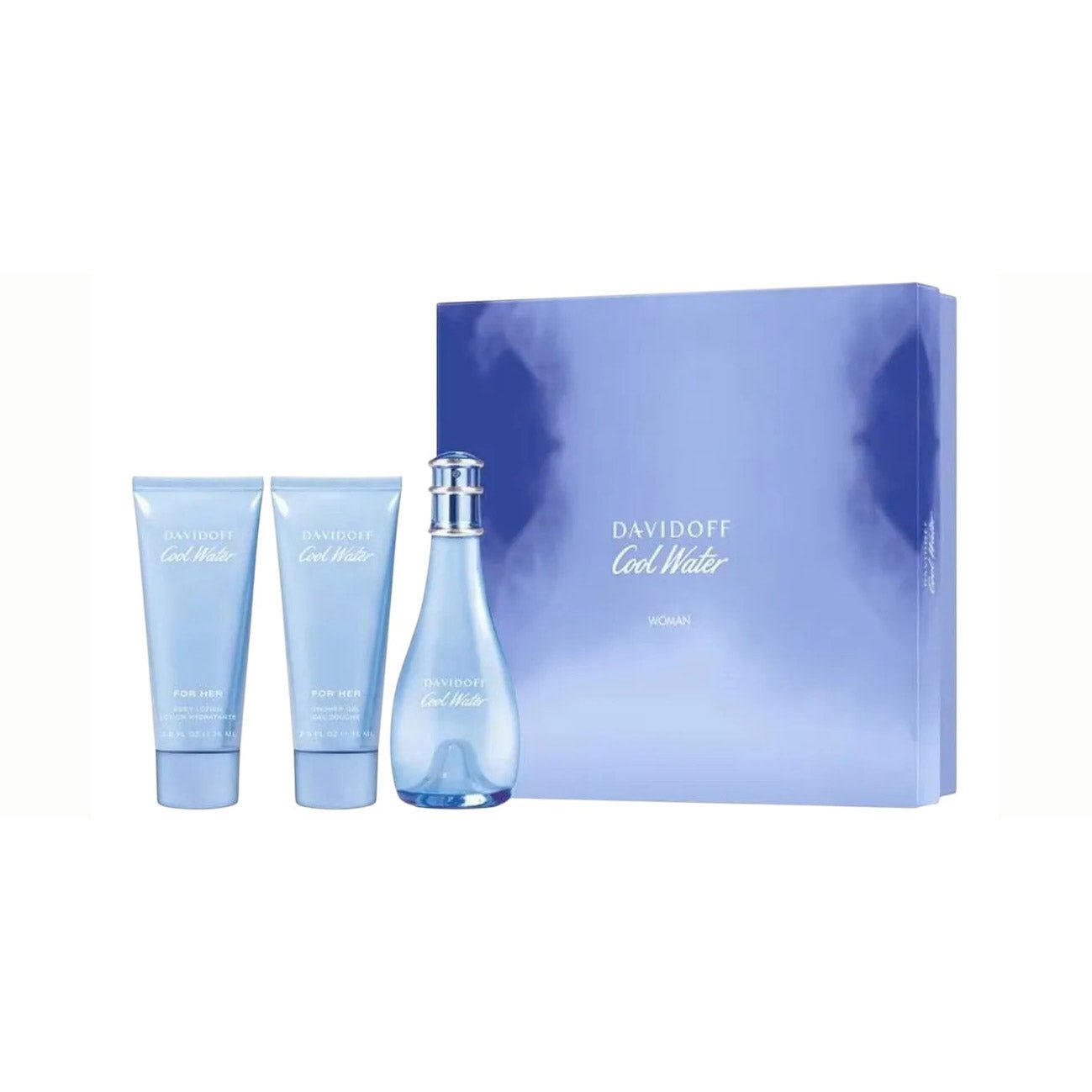 Davidoff Cool Water EDT For Women Gift Set - Bloom Pharmacy