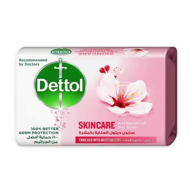 Dettol Skincare Antibacterial Soap Bar - 115gm - Bloom Pharmacy