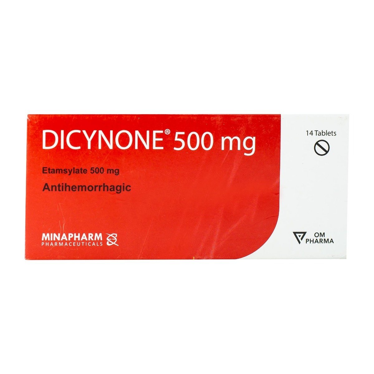 Dicynone 500 mg - 14 Tablets - Bloom Pharmacy