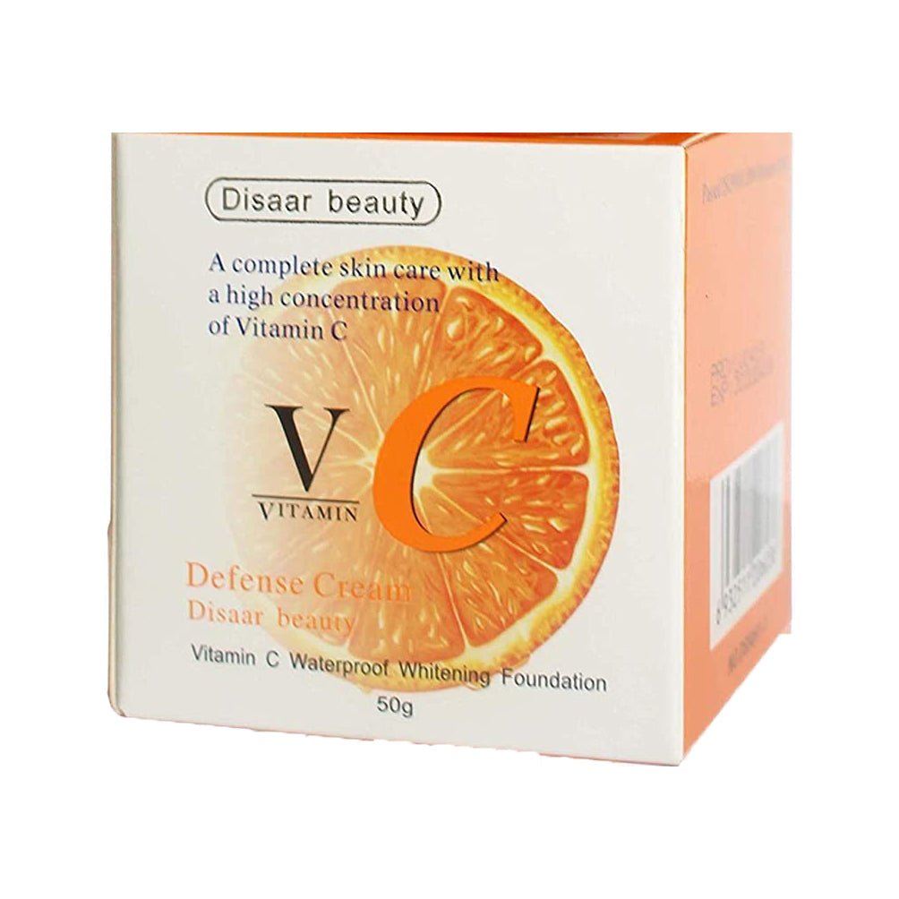 Disaar Vitamin C Hyaluronic Acid Whitening Foundation - 50gm - Bloom Pharmacy