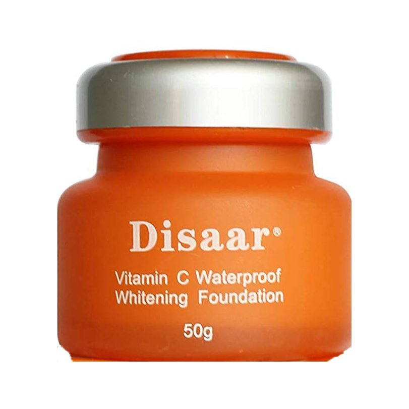 Disaar Vitamin C Hyaluronic Acid Whitening Foundation - 50gm - Bloom Pharmacy