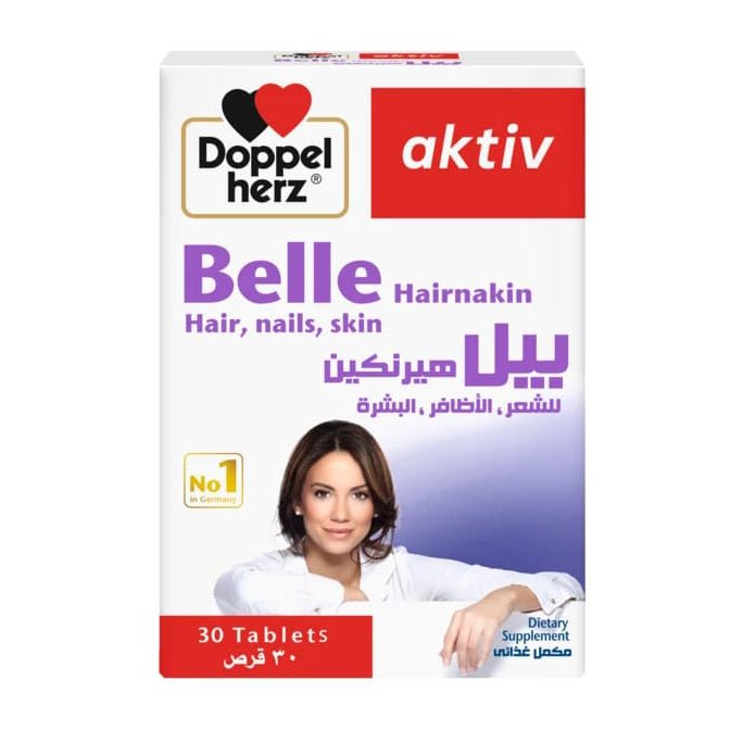 Doppelherz Belle Hair, Nails, Skin Tablets - 30 Tablets - Bloom Pharmacy