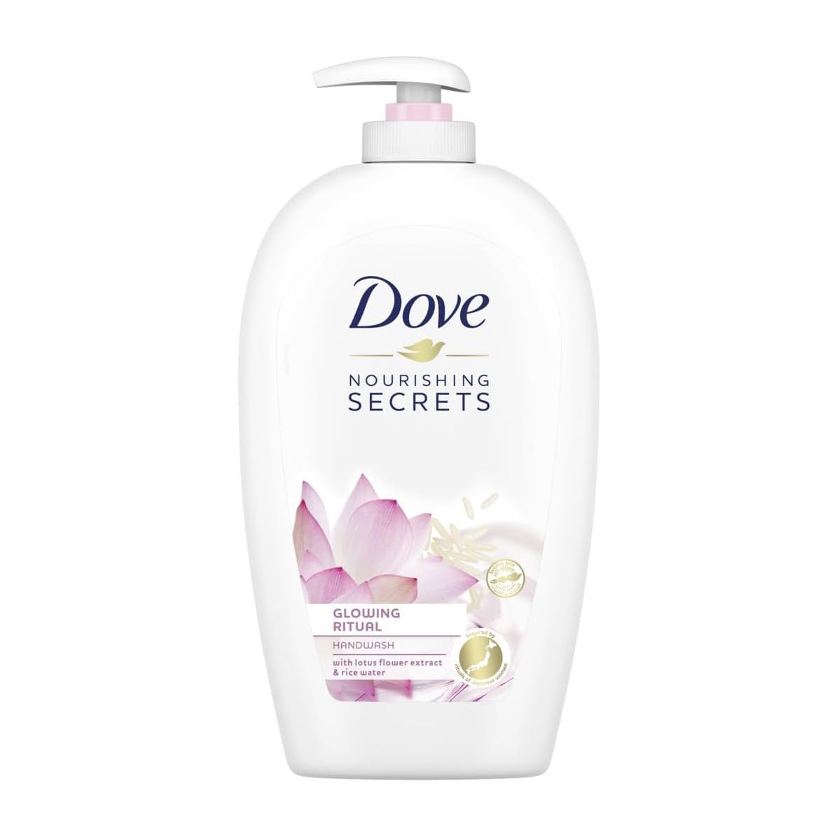 Dove Glowing Ritual with Lotus Flower extract & Rice Water Hand Wash - 500ml - Bloom Pharmacy