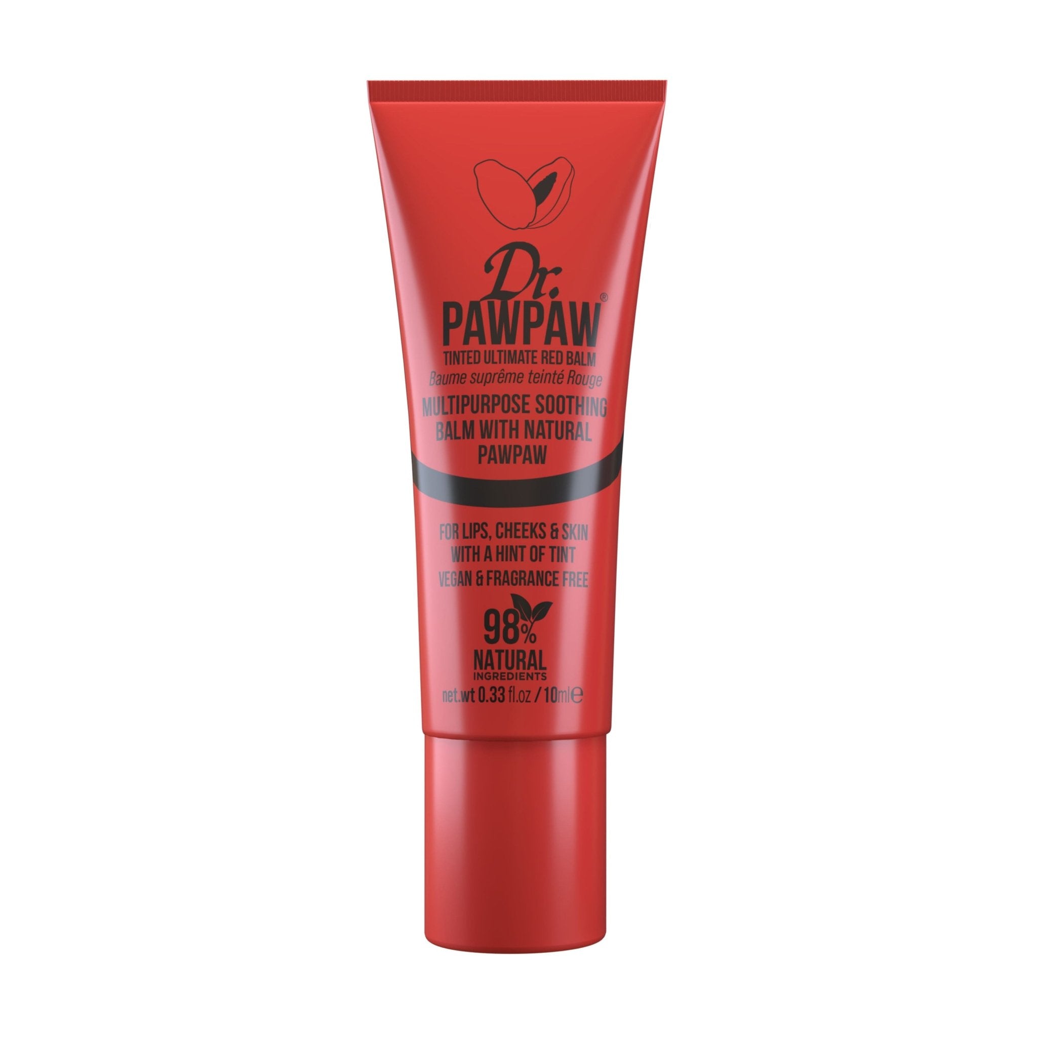 Dr. Paw Paw Tinted Ultimate Red Lip Balm - 10ml - Bloom Pharmacy