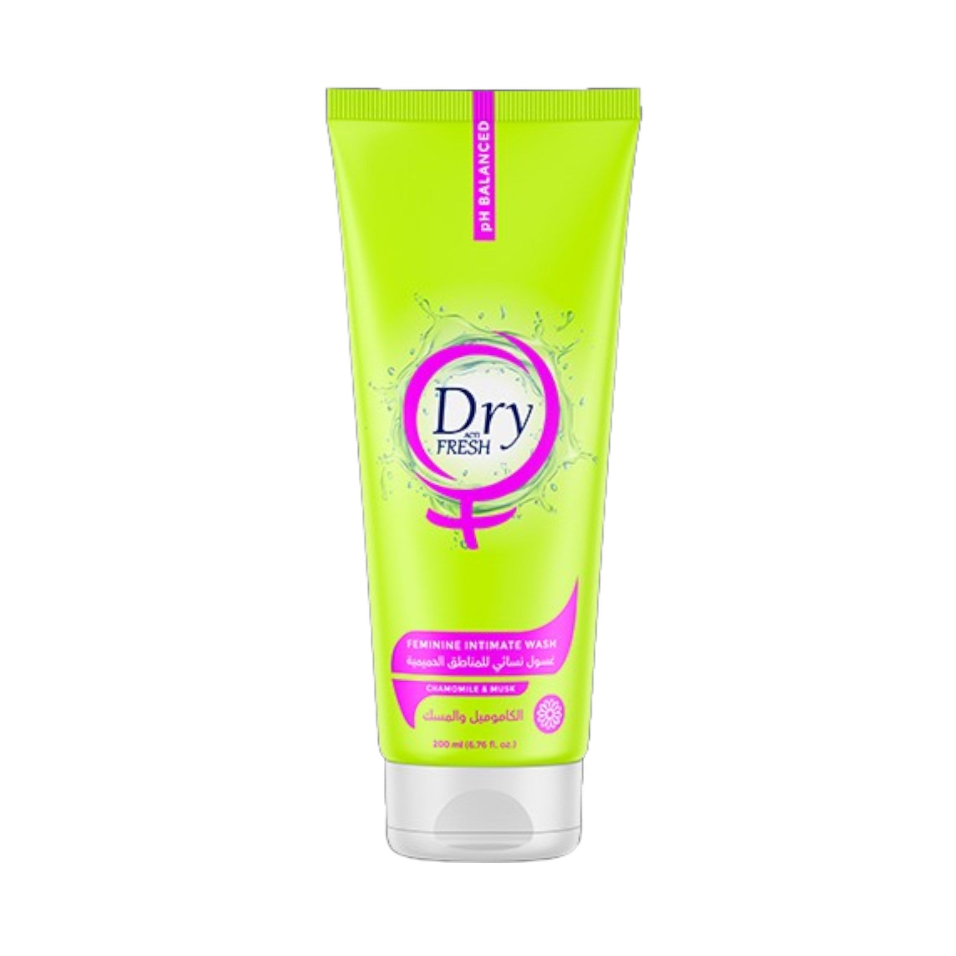 Dry Acti Fresh Chamomile & Musk Feminine Intimate Wash - 200 ml - Bloom Pharmacy