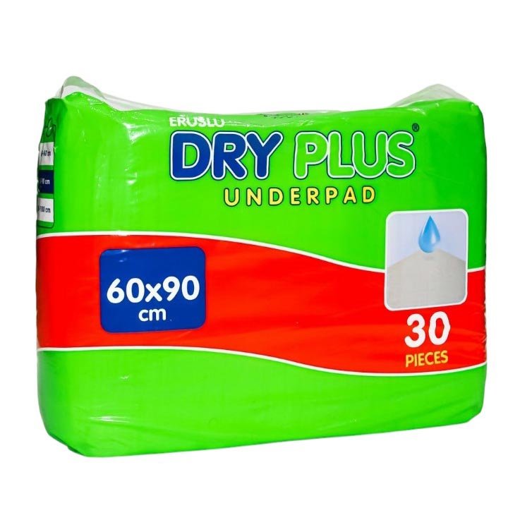 Dry Plus Underpad (60x90) - 30 Pcs - Bloom Pharmacy