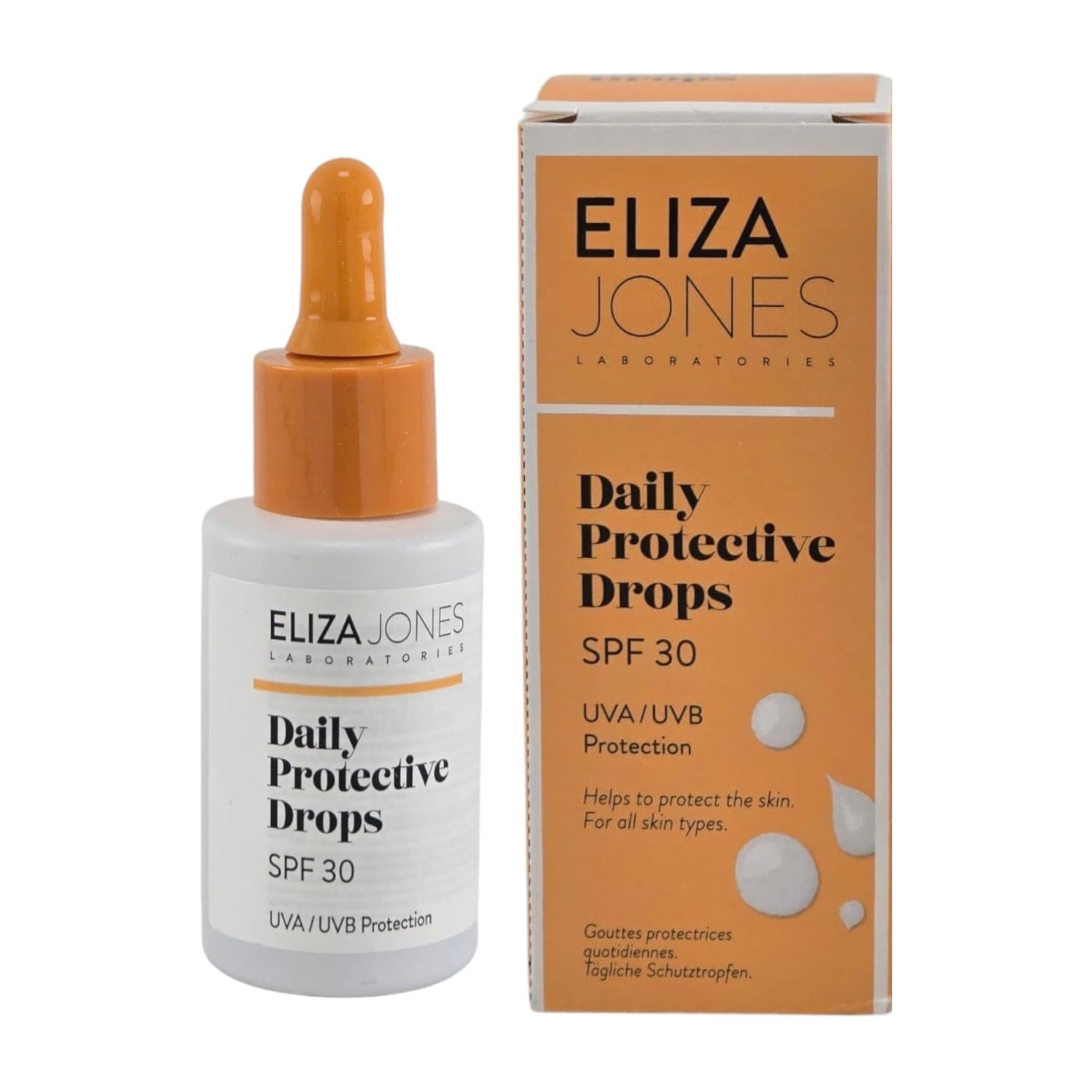 Eliza Jones Daily Protective Drops SPF 30 Serum - 30ml - Bloom Pharmacy