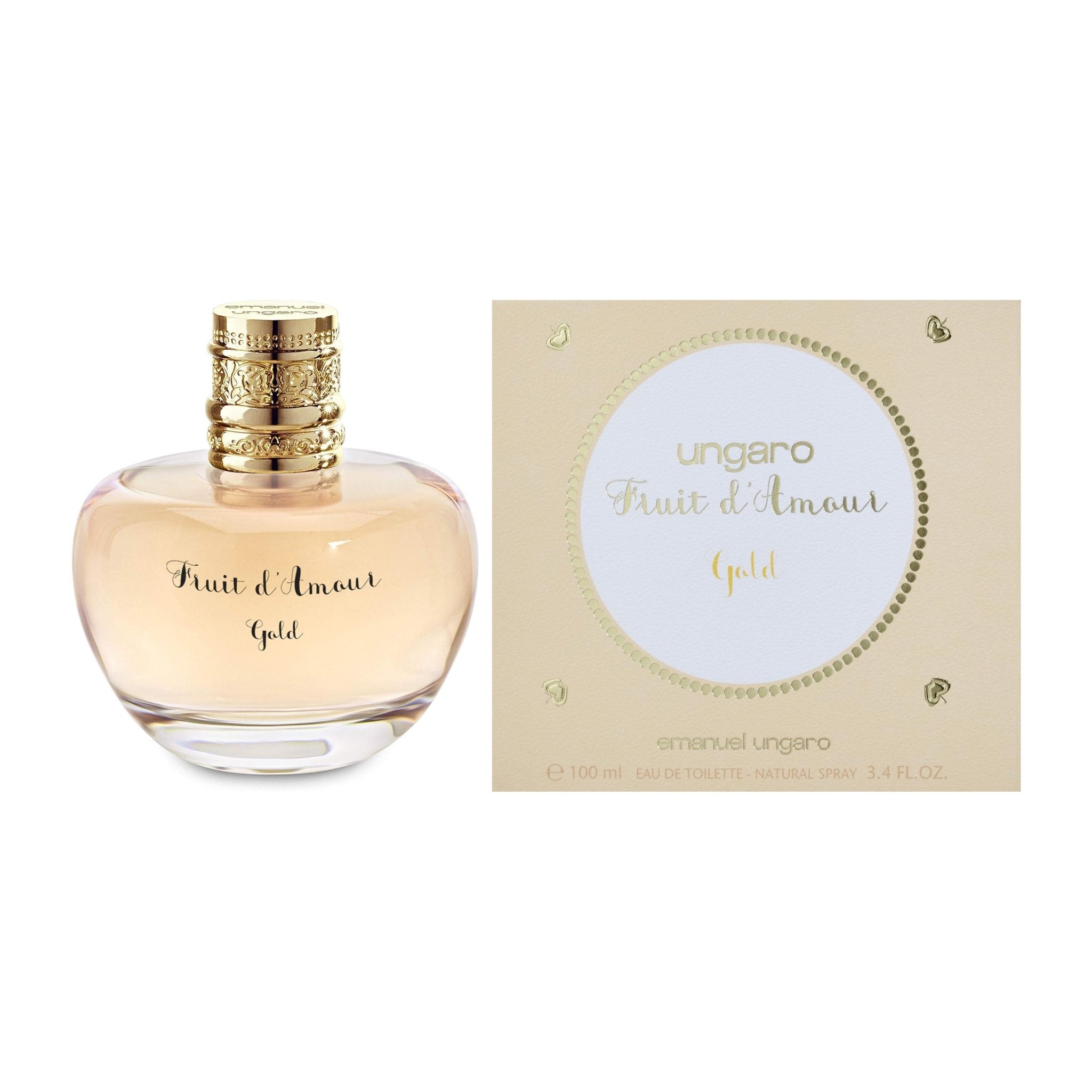 Emanuel Ungaro Fruit d'Amour Gold EDT For Women - 100ml - Bloom Pharmacy