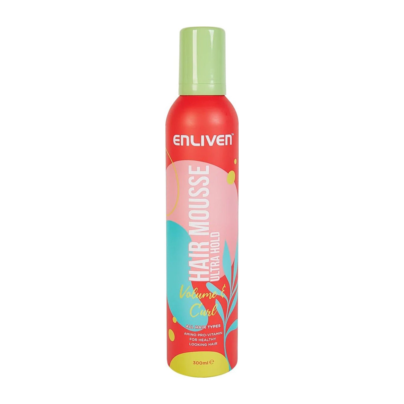 Enliven Ultra Hold Hair Mousse - 300ml - Bloom Pharmacy