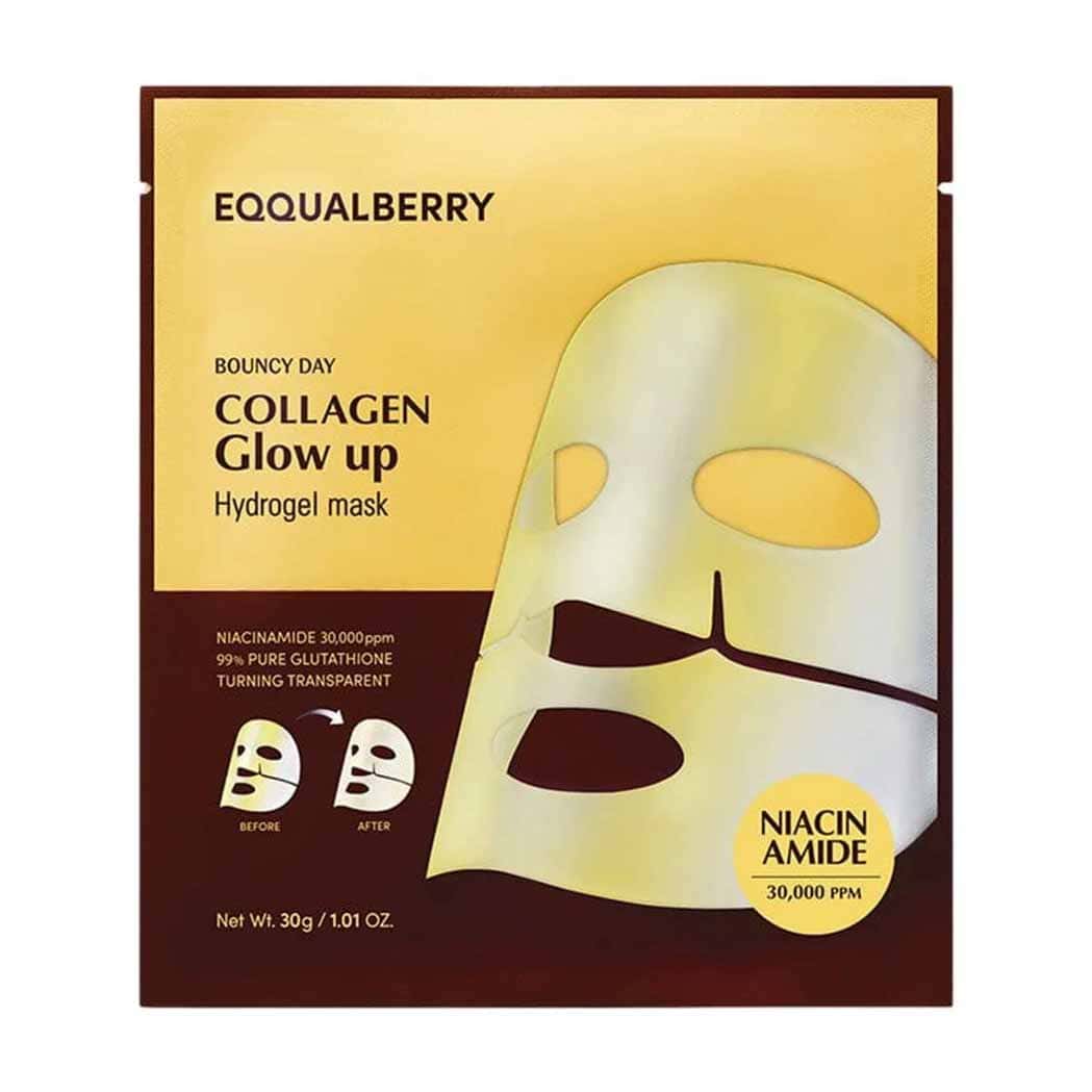 Eqqual Berry Collagen Glow Up Hydrogel Sheet Mask - 1 Sheet - Bloom Pharmacy
