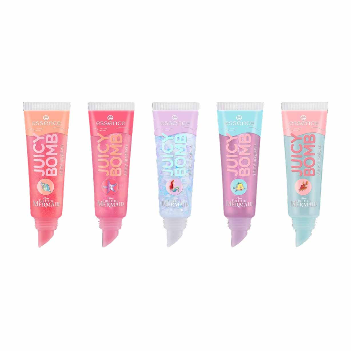 Essence Disney The Little Mermaid Juicy Bomb Shiny Lipgloss Crew Set - Bloom Pharmacy