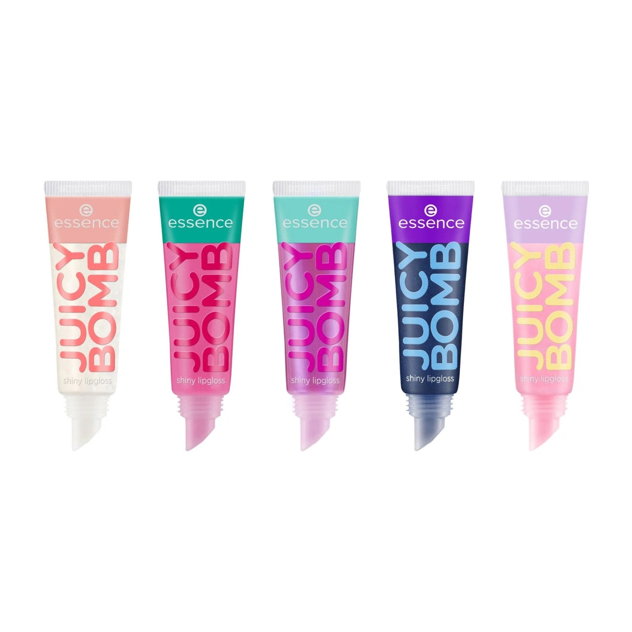 Essence Juicy Bomb Shiny Lip Gloss Set - 5 Pcs - Bloom Pharmacy