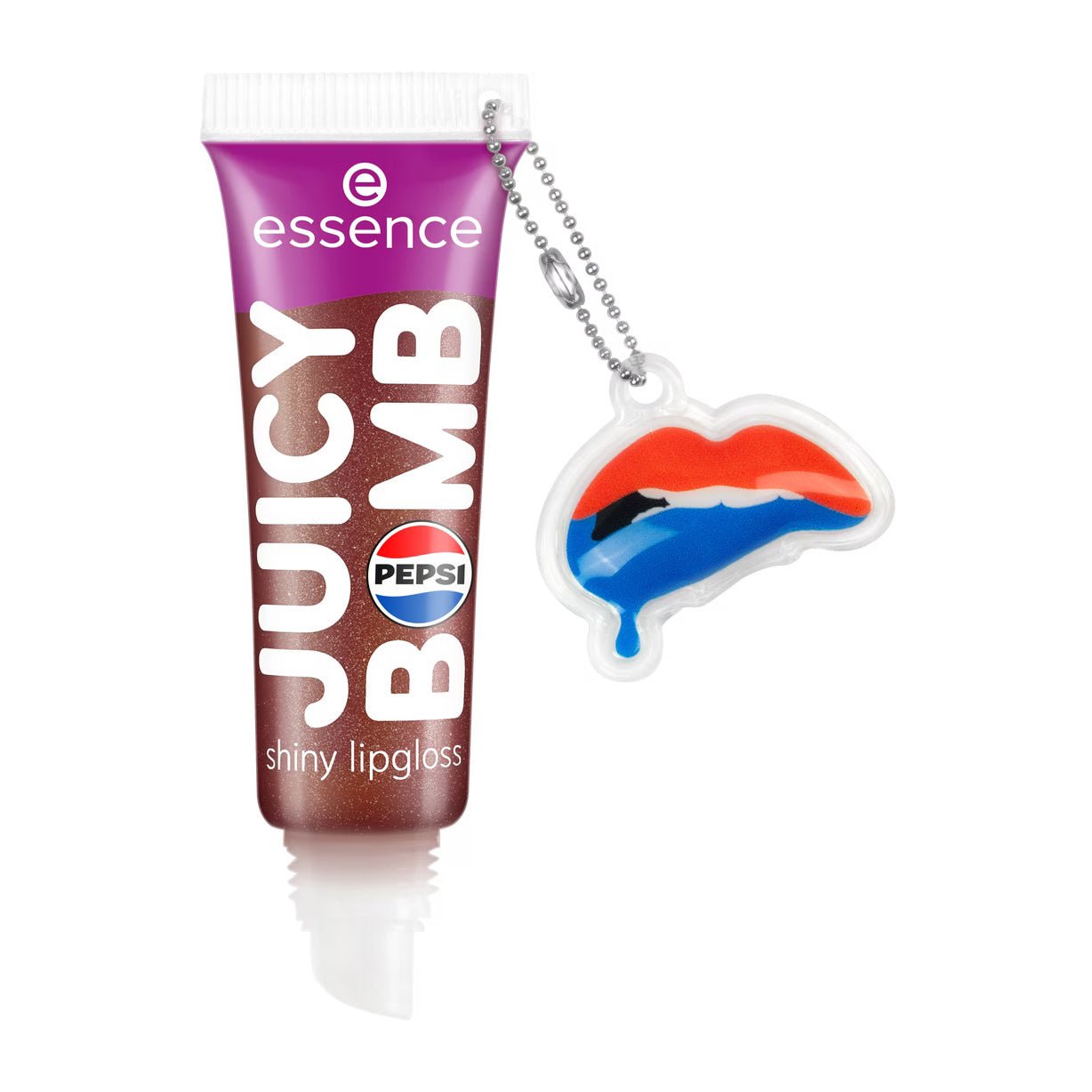 Essence Pepsi Juicy Bomb Shiny Lipgloss - 01 Cooling Cola - Bloom Pharmacy
