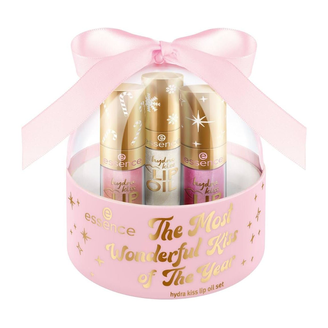 Essence The Most Wonderful Kiss of The Year Hydra Kiss Lip Oil Set - 3 Pcs - Bloom Pharmacy