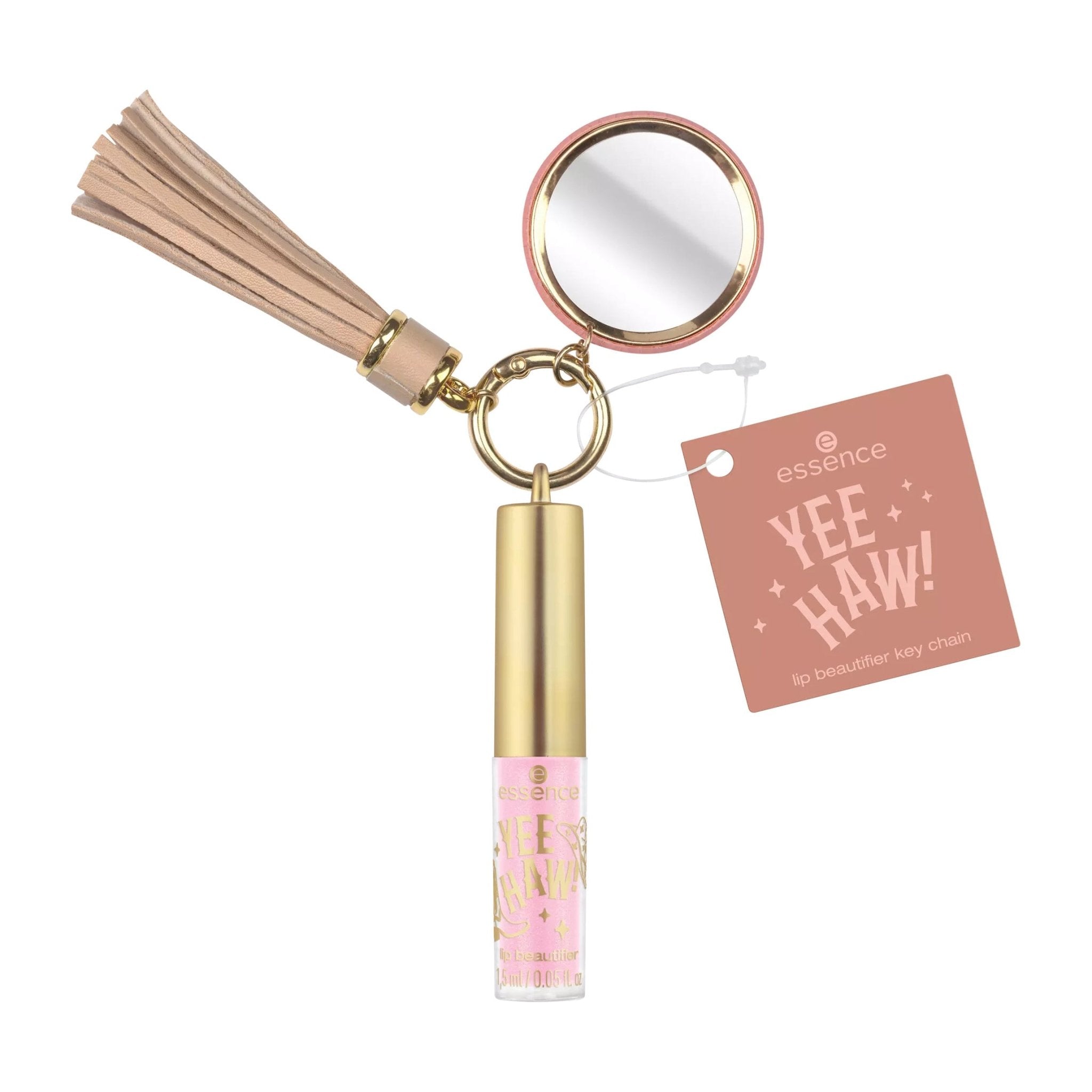 Essence Yee Haw Lip Beautifier Key Chain - 01 Boots On - 1.5ml - Bloom Pharmacy