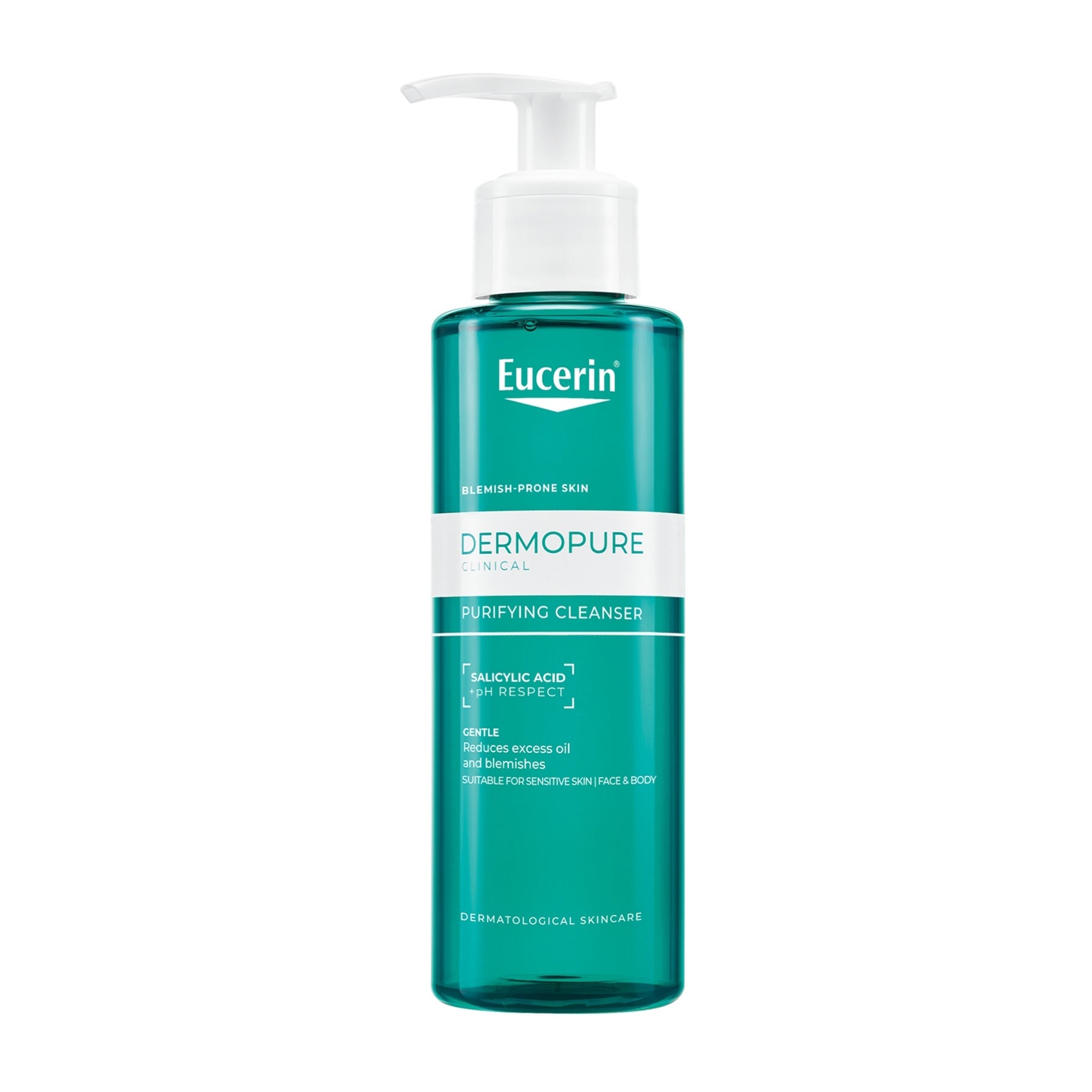 Eucerin Dermopurifyer Oil Control Cleansing Gel - 200ml - Bloom Pharmacy