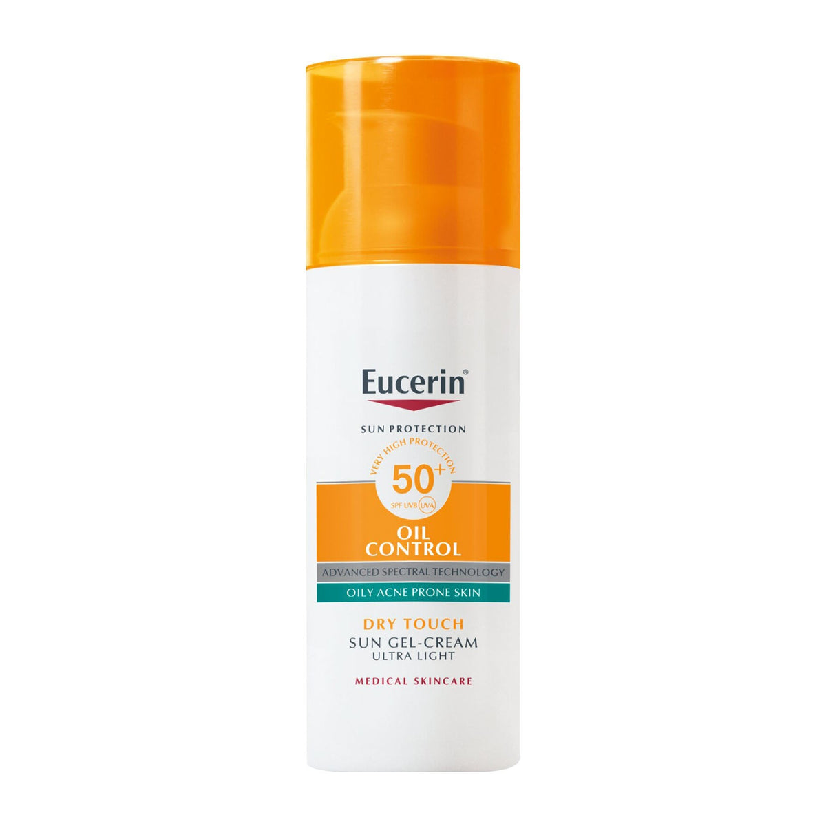 Eucerin Sun Protection Oil Control Dry Touch SPF 50+ Sun Gel-Cream - 50ml - Bloom Pharmacy