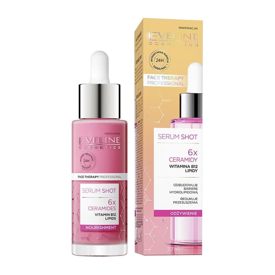 Eveline 6x Ceramides Nourishing Treatment Serum Shot - 30ml - Bloom Pharmacy