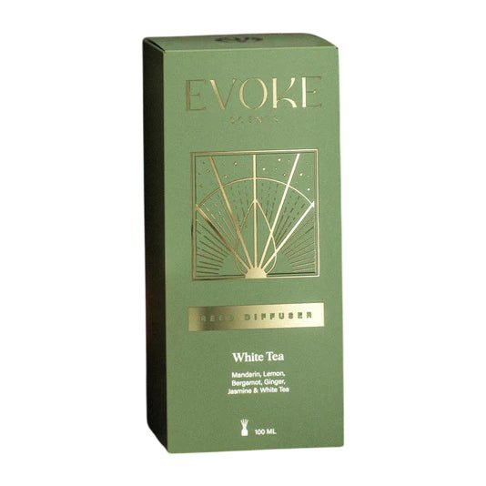 Evoke White Tea Reed Diffuser – 100ml - Bloom Pharmacy