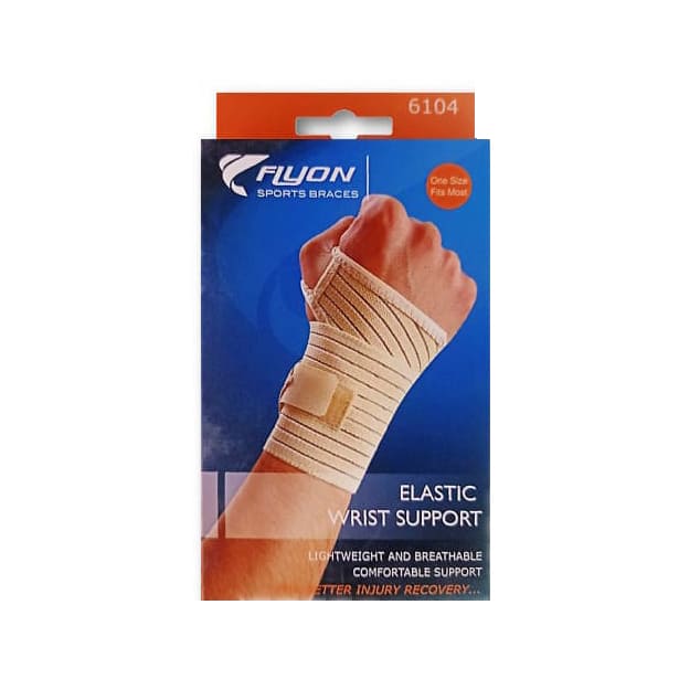 Flyon Elastic Wrist Support One Size - 6104 - Bloom Pharmacy