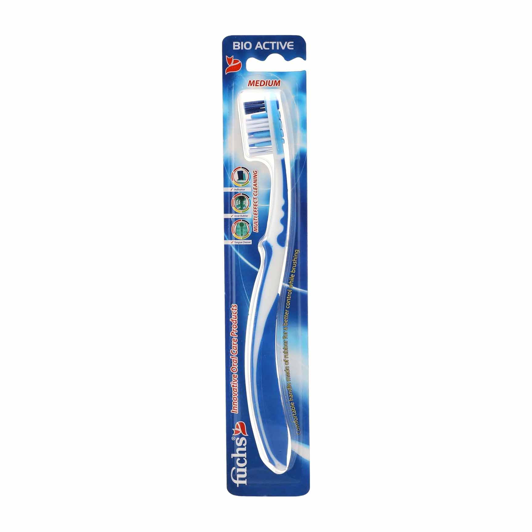 Fuchs Bio Active Tongue & Toothbrush - Medium - Bloom Pharmacy