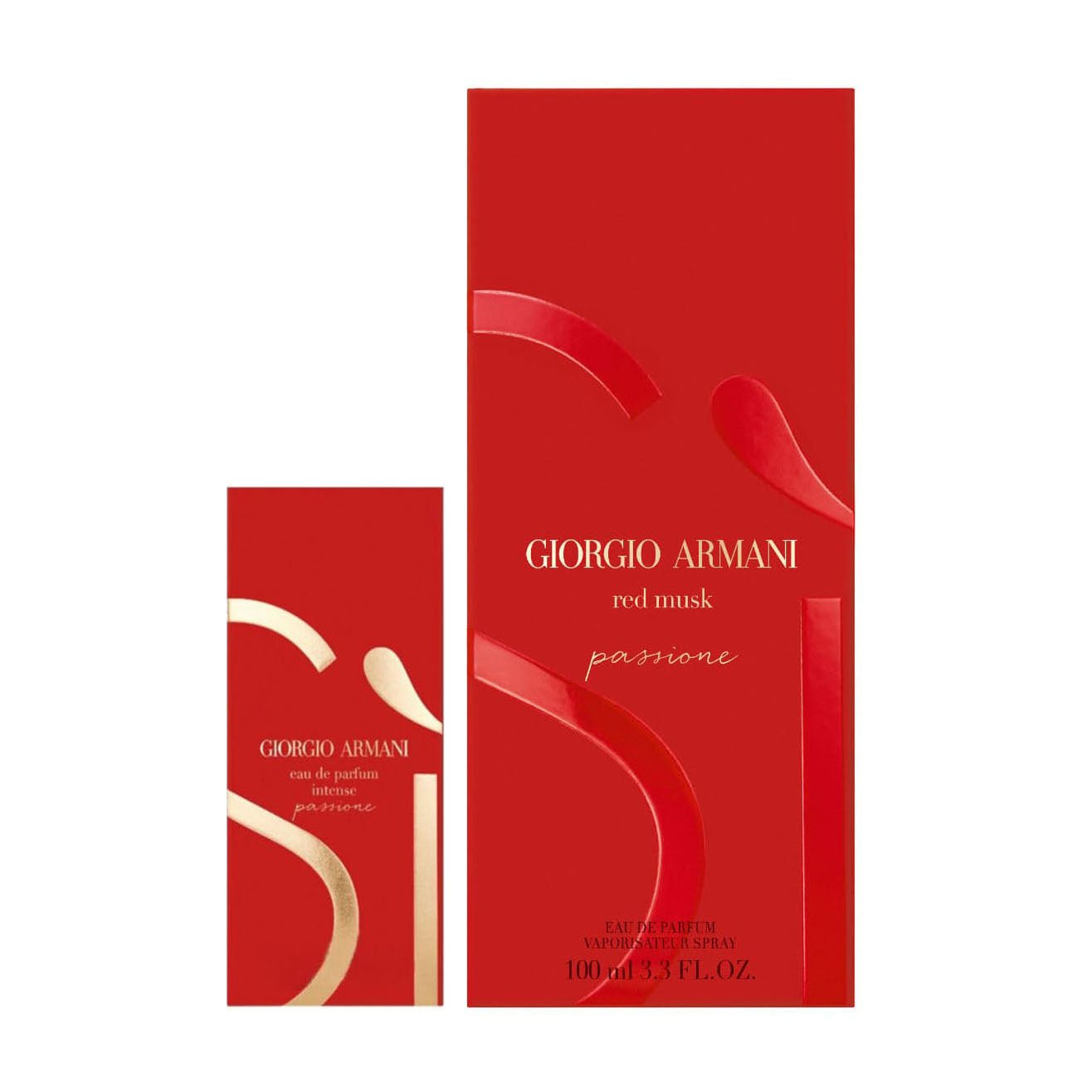 Giorgio Armani Si Passione Red Musk EDP + Si Passione EDP Intense + For Women Gift Set - Bloom Pharmacy