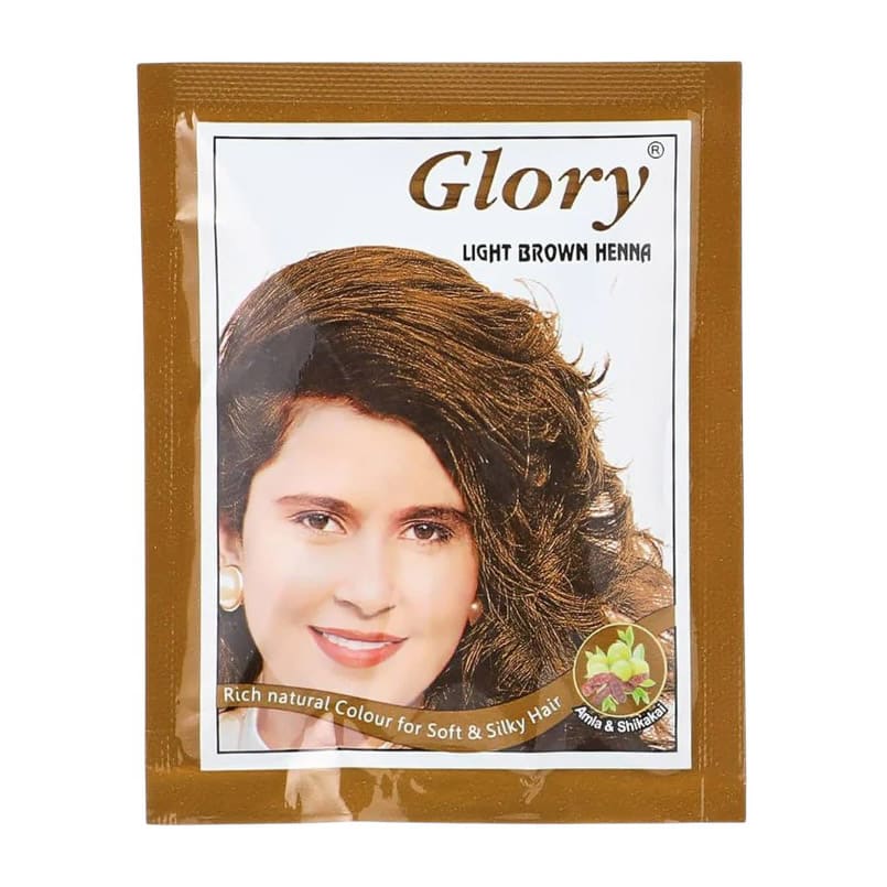 Glory Natural Henna Hair Dye - 10gm - Bloom Pharmacy