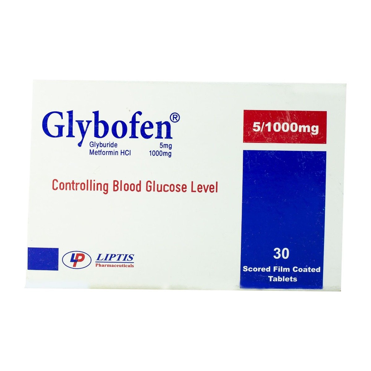 Glybofen 5 mg - 1000 mg - 30 Tablets - Bloom Pharmacy