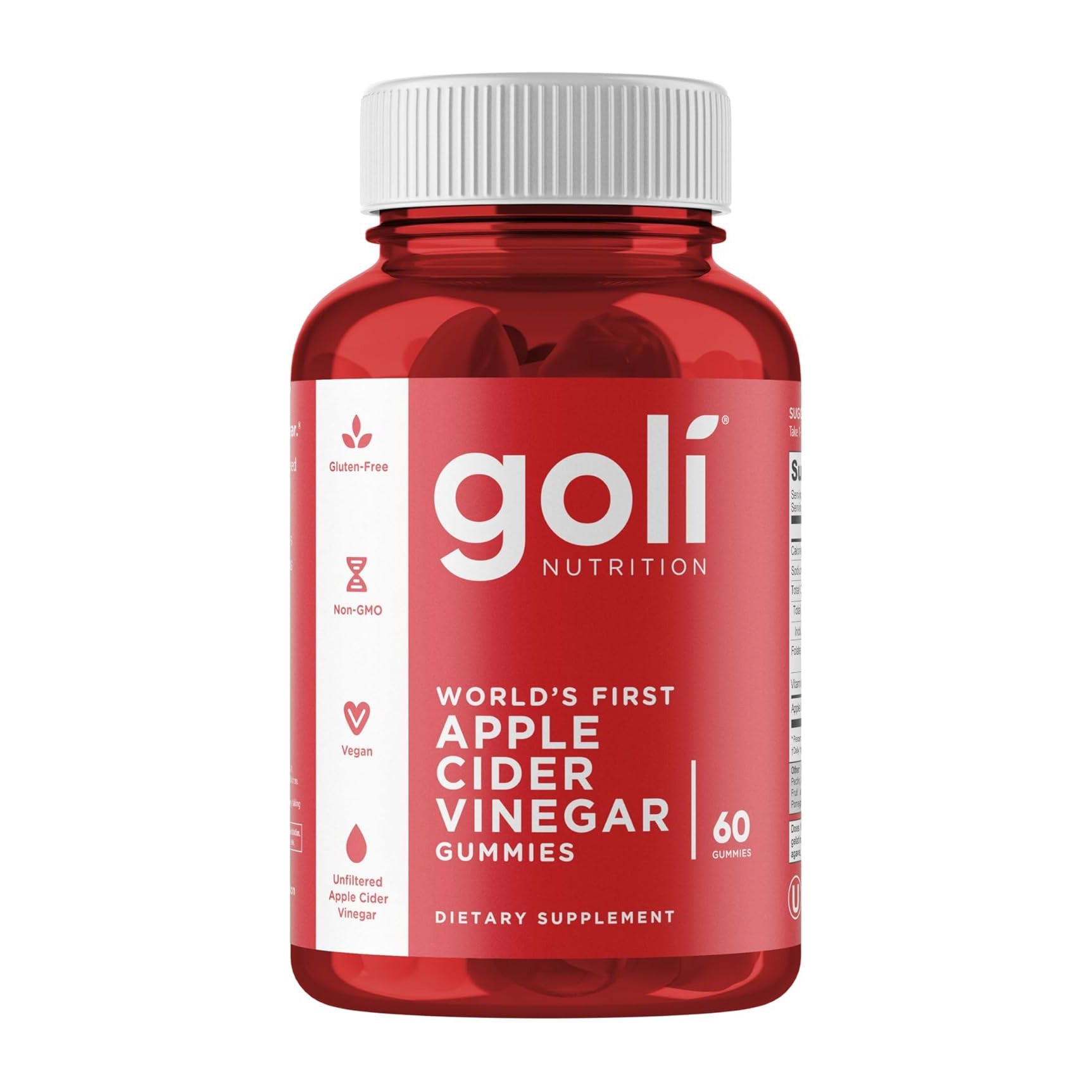 Goli Nutrition Apple Cider Vinegar Gummies - 60 Gummies - Bloom Pharmacy