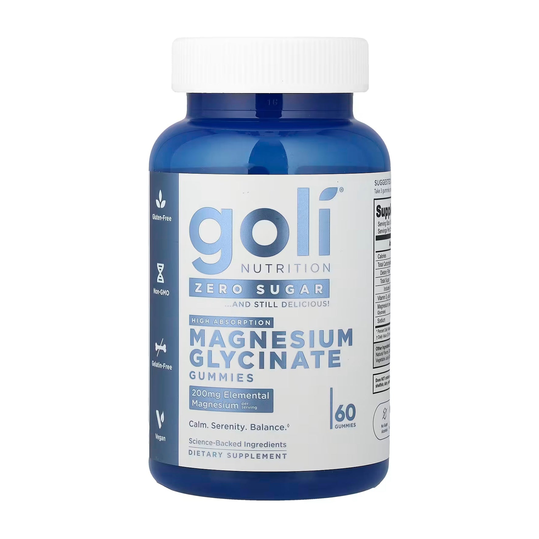 Goli Nutrition Magnesium Glycinate Gummies - 60 Gummies - Bloom Pharmacy