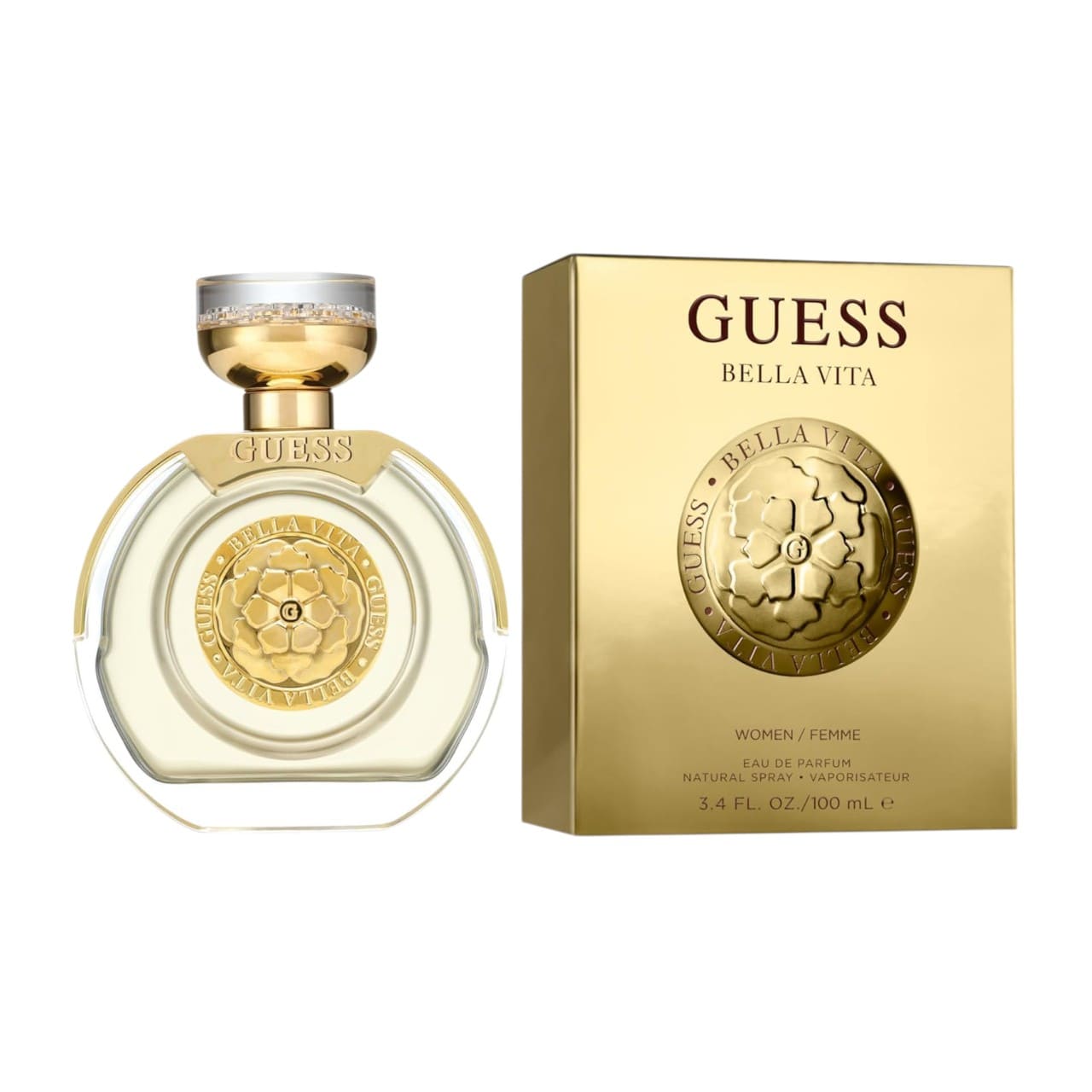 Guess Bella Vita Gold EDP Women - 100ml - Bloom Pharmacy