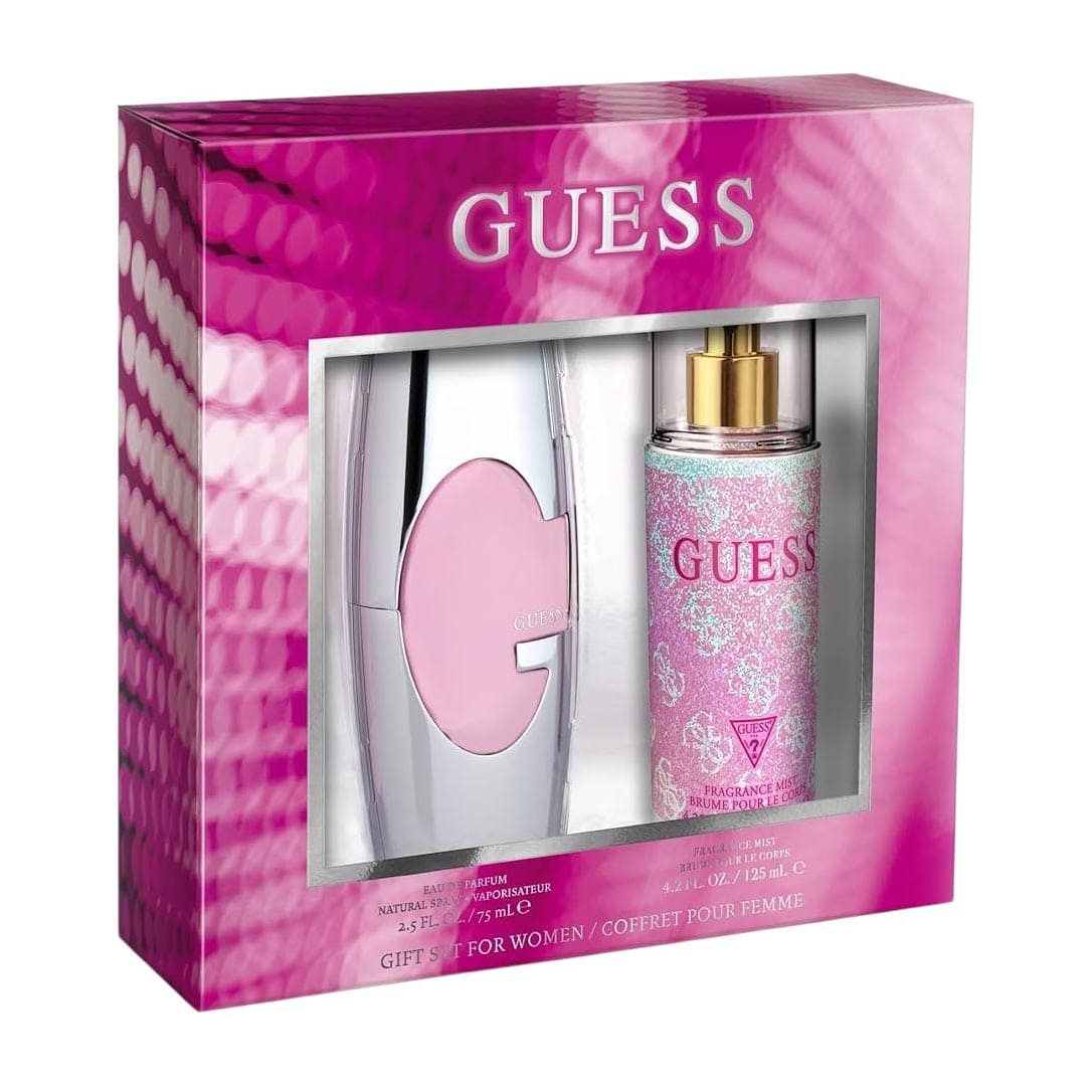 Guess Pink EDP For Women Gift Set - Bloom Pharmacy