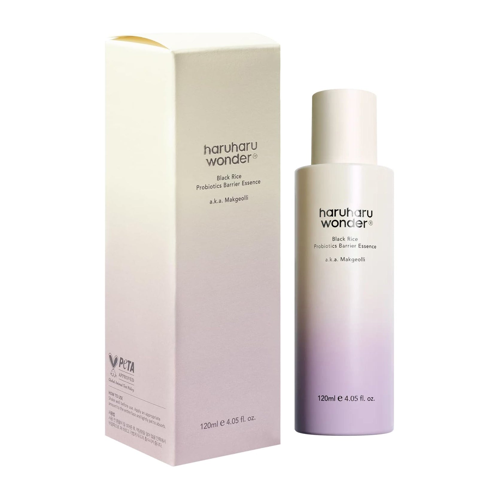 Haruharu Wonder Black Rice Probiotics Barrier Essence - 120ml - Bloom Pharmacy