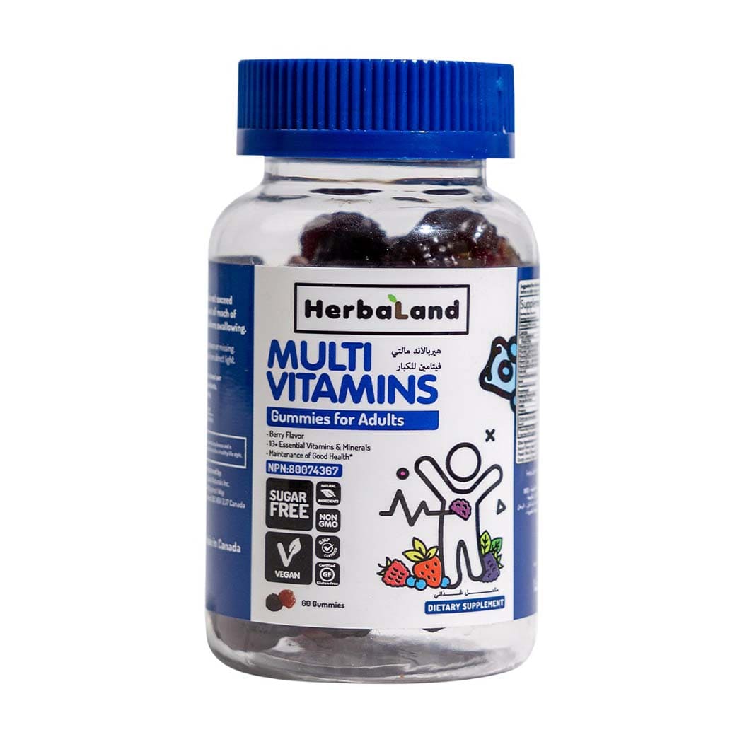 Herbaland Multi Vitamins Gummies For Adults - 60 Gummies - Bloom Pharmacy