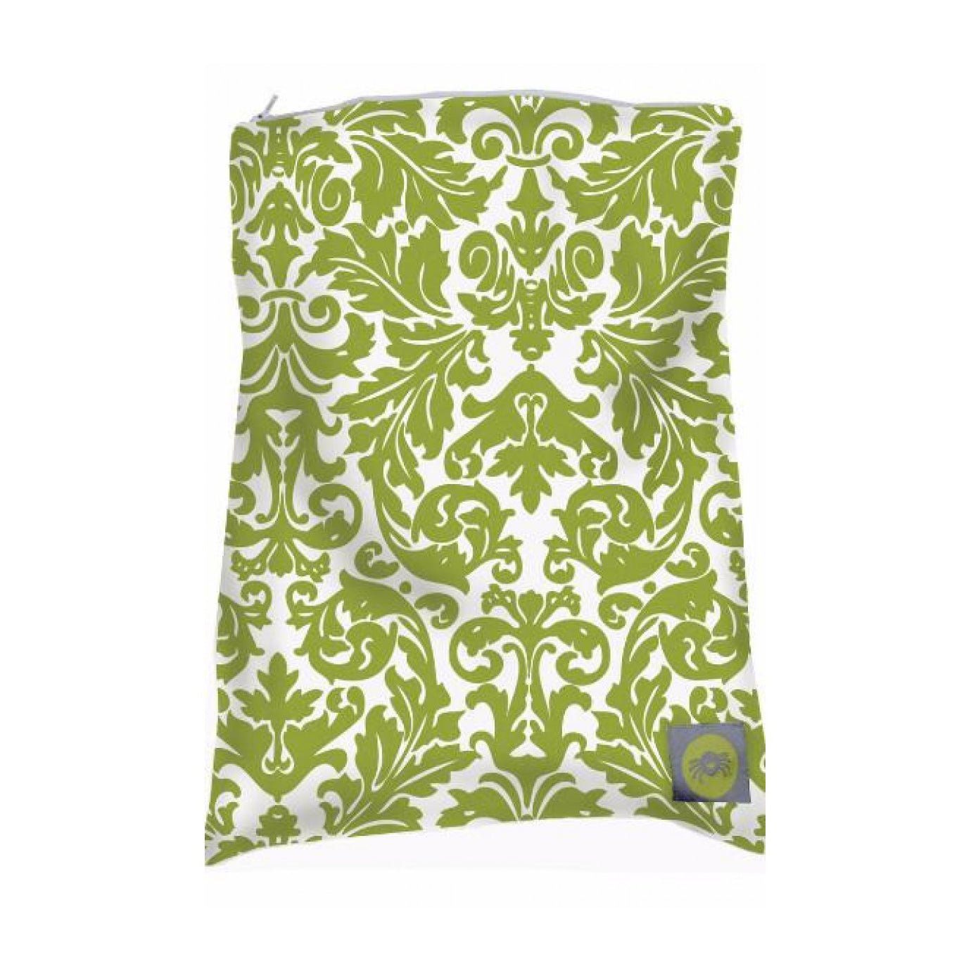 Itzy Ritzy Travel Happens Sealed Wet Bag - Avocado Damask - Bloom Pharmacy