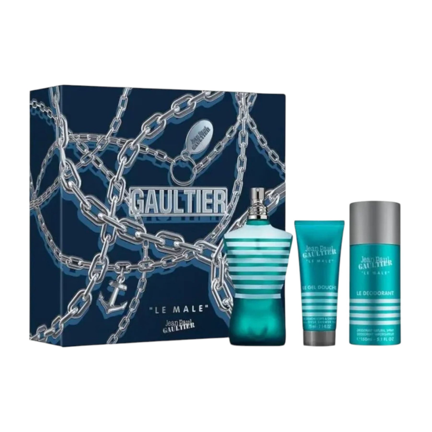 Jean Paul Gaultier Le Male EDT For Men Gift Set - Bloom Pharmacy