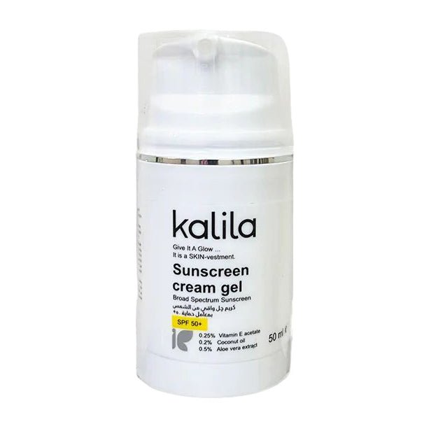 Kalila Sunscreen SPF 50+ Cream Gel - 50ml - Bloom Pharmacy