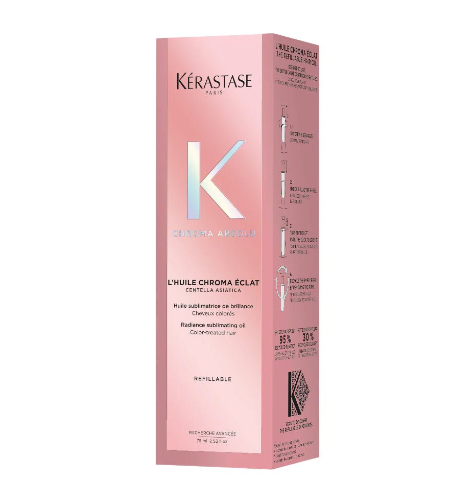 Kérastase L'huile Chroma Eclat Radiance Sublimating Refillable Oil – 75ml - Bloom Pharmacy